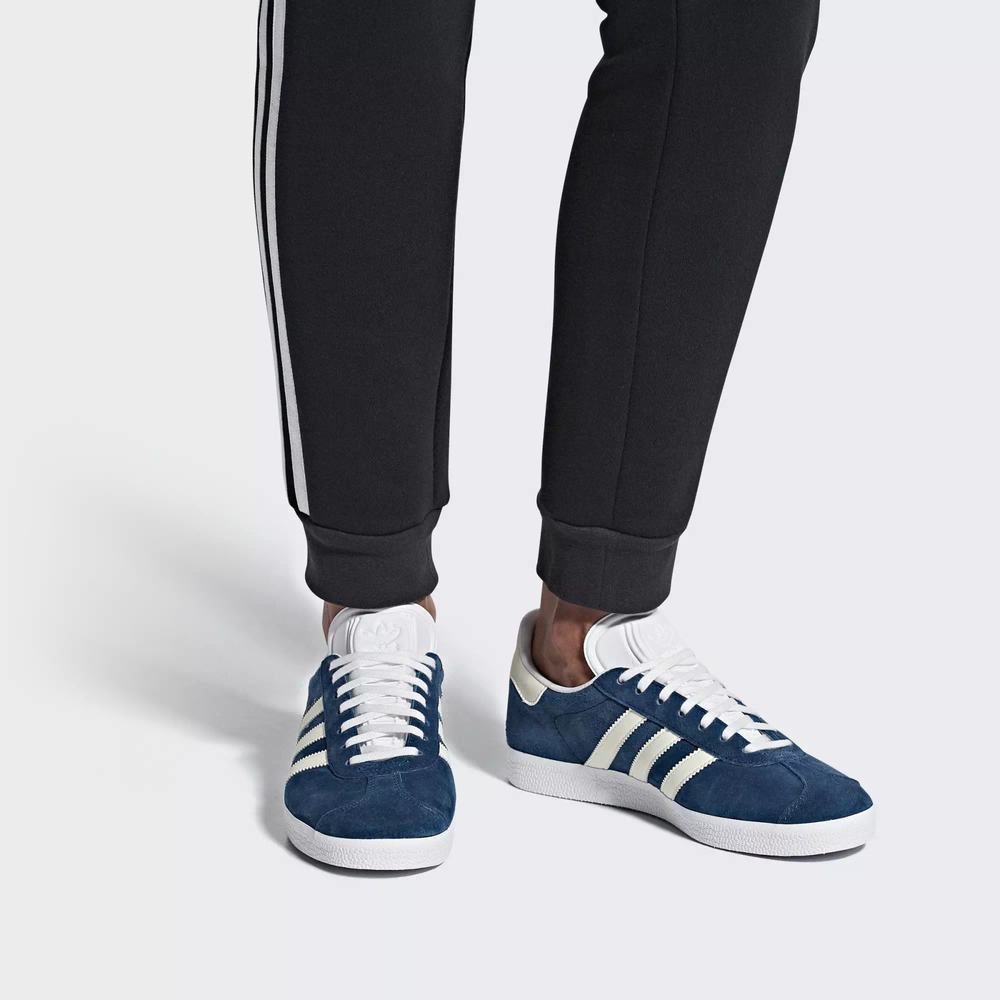 Adidas Gazelle Tenis Azules Para Mujer (MX-91939)